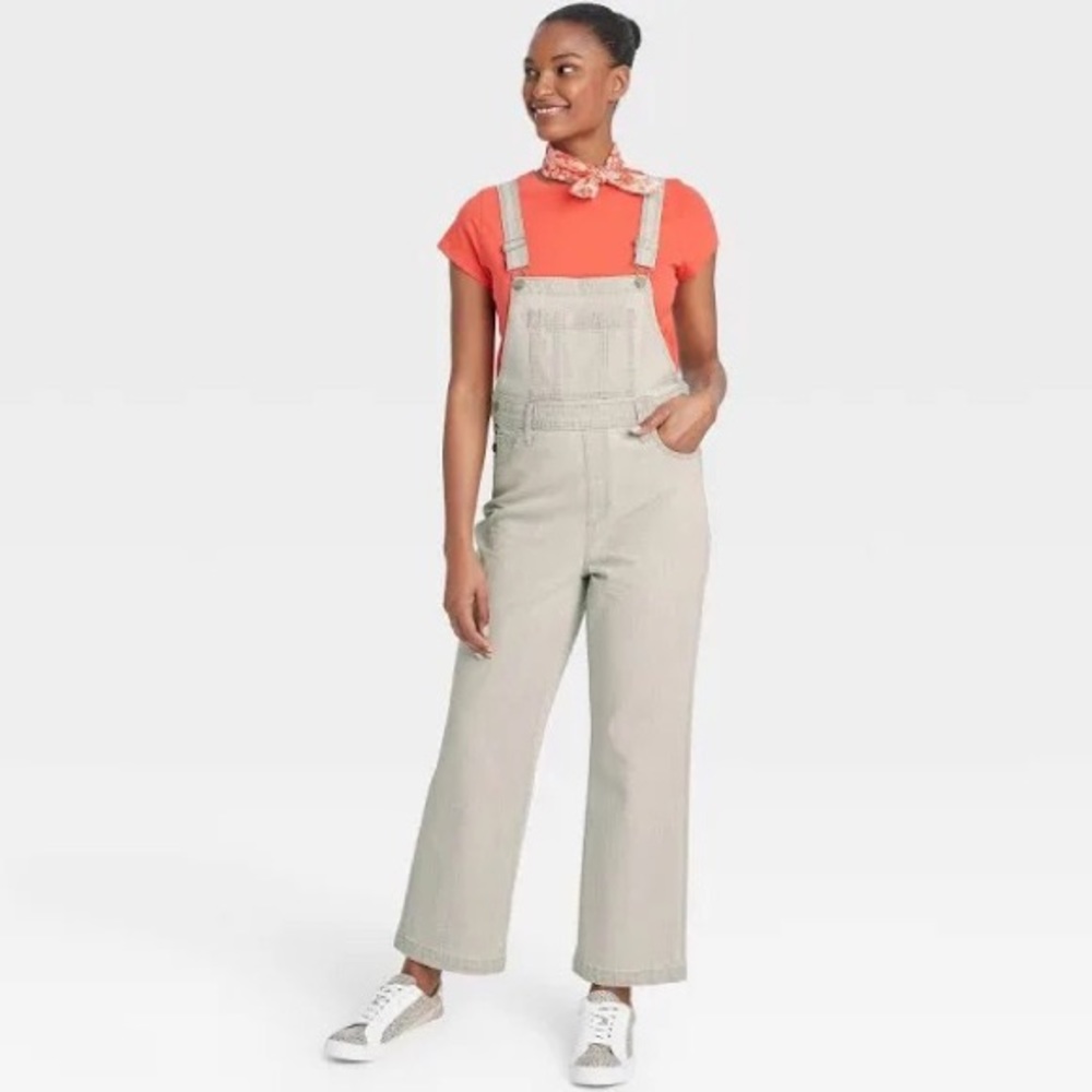 Universal Thread Gray Overalls - image 1